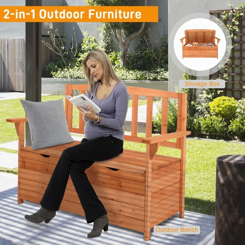 Yard storage bench - storage,