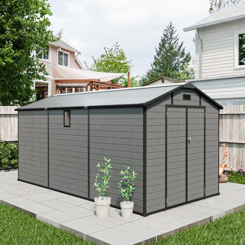 8x14 outdoor resin storage - outdoor,