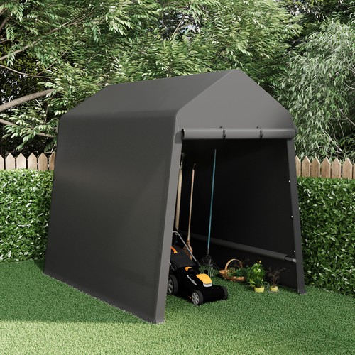 6x8ft outdoor portable carport - 6x8ft,