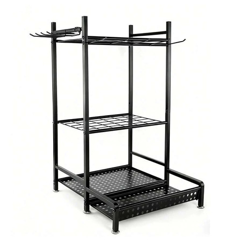 Garden tool organizer rack - garden,